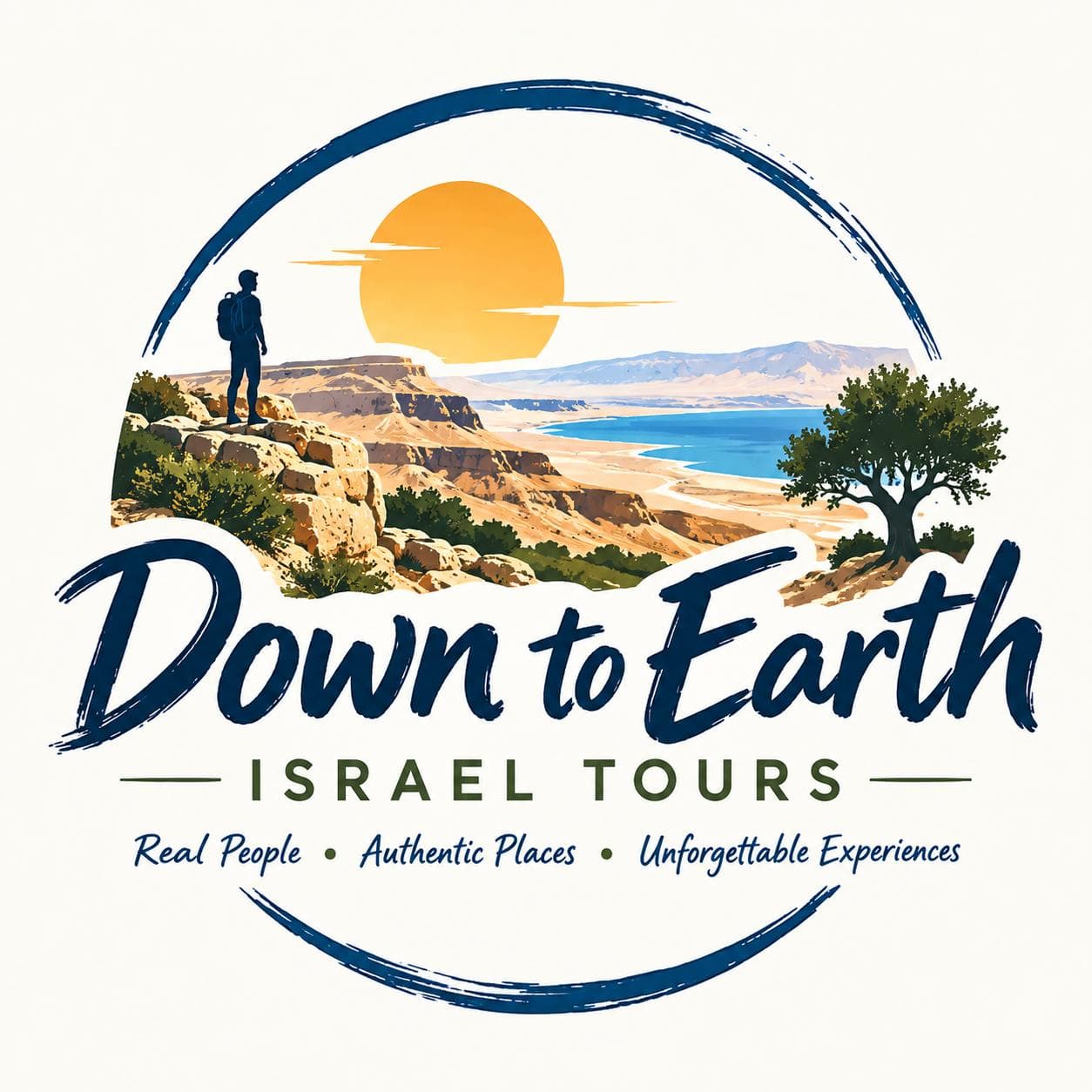 Down to Earth Israel Tours logo